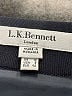 L.K. Bennett Solid Black Formal Skirt Size 8 - photo 4