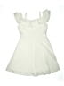 Rare Editions 100% Polyester Solid Ivory Dress Size 16 - photo 1