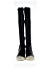 A7EIJE 100% Leather Black Boots Size 8 - photo 2