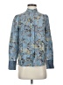 Noa Noa Floral Blue Long Sleeve Blouse Size 32 - photo 1