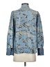 Noa Noa Floral Blue Long Sleeve Blouse Size 32 - photo 2
