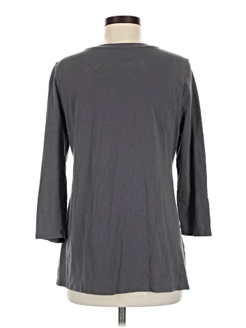 Garnet Hill 3/4 Sleeve T-Shirt (view 2)