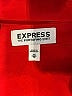 Express 100% Polyester Red Long Sleeve Blouse Size XS - photo 7