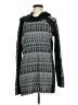 Laura Hlavac Chevron-herringbone Gray Black Pullover Sweater Size M - photo 1
