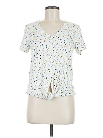 Ann Taylor Factory Short Sleeve T-Shirt (view 1)