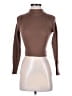 Dynamic Brown Long Sleeve Turtleneck One size - photo 1