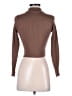 Dynamic Brown Long Sleeve Turtleneck One size - photo 2