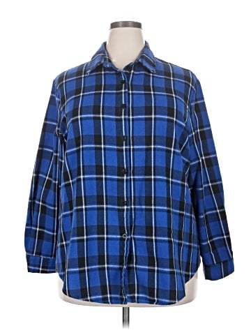 In'Voland 3/4 Sleeve Button-Down Shirt (view 1)