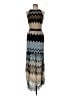 Laundry by Shelli Segal 100% Polyester Chevron-herringbone Black Cocktail Dress Size 6 - photo 1