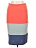Lularoe Color Block Orange Casual Skirt Size L - photo 1