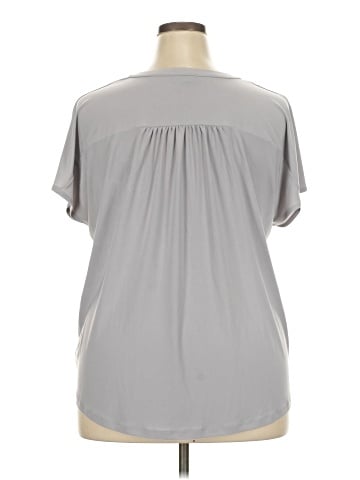 Jones New York Signature Short Sleeve Blouse (view 2)