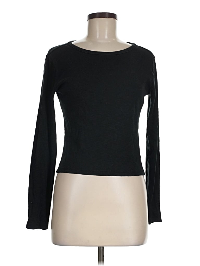 Pre-owned Universal Thread Long Sleeve T-shirt In Black