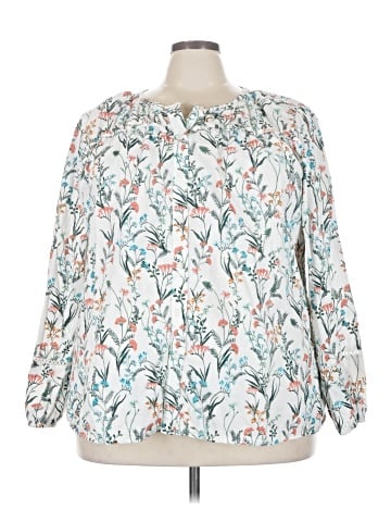 Lane Bryant 3/4 Sleeve Blouse (view 1)