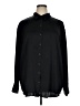 Wilfred Solid Black Long Sleeve Blouse Size XL - photo 1