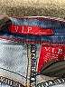 VIP Jeans Solid Blue Jeans Size 13 - 14 - photo 7