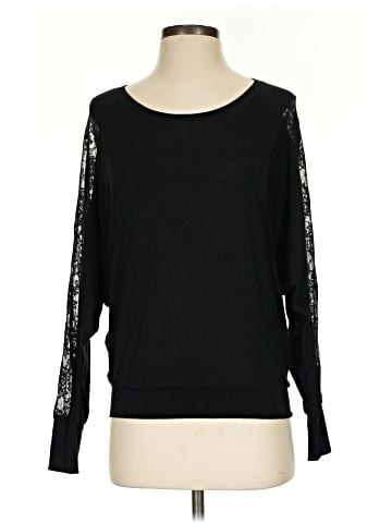 Red Haute Long Sleeve Top (view 1)