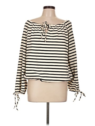 Easel Long Sleeve Blouse (view 1)