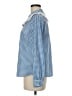 Boden Checkered-gingham Blue Long Sleeve Blouse Size 6 - photo 5