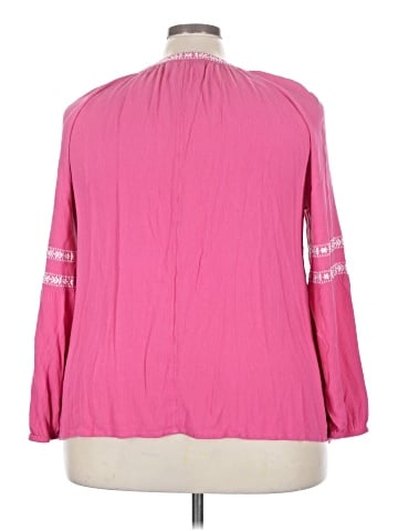 Lane Bryant Long Sleeve Blouse (view 2)