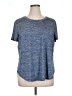 Athleta Tweed Blue Active T-Shirt Size XL - photo 1