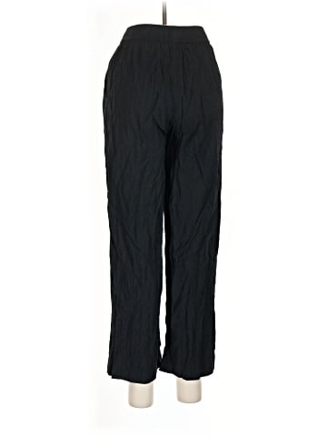 Madewell Crinkled Crepe Straight-Leg Crop Pants (view 2)