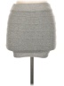 Unbranded Chevron-herringbone Gray Casual Skirt Size L - photo 1