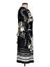 Sandra Darren Print Black Casual Dress Size M (petite) - photo 4