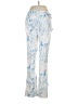 Level 99 Print Blue Linen Pants Size 28 waist - photo 2