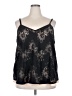 Torrid 100% Nylon Black Sleeveless Blouse Size 2X Plus (2) - photo 1