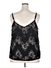 Torrid 100% Nylon Black Sleeveless Blouse Size 2X Plus (2) - photo 2
