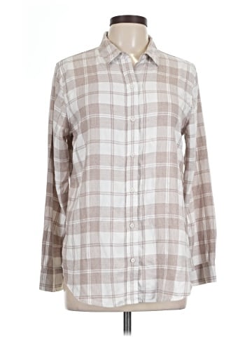 Banana Republic Factory Store Long Sleeve Button-Down Shirt (view 1)