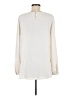 Ann Taylor LOFT 100% Polyester Ivory Long Sleeve Blouse Size M - photo 2