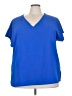 Andree by UNIT Blue Short Sleeve Blouse Size 3X - photo 1