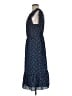 J.Crew Mercantile 100% Polyester Polka Dots Blue Casual Dress Size M - photo 5