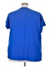Andree by UNIT Blue Short Sleeve Blouse Size 3X - photo 2