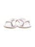 Sam Edelman Silver White Flip Flops Size 8 - photo 2