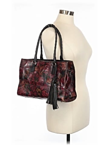Patricia Nash Leather Shoulder Bag - back