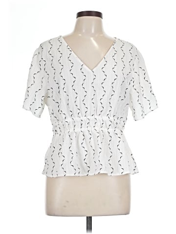 Ann Taylor Factory Short Sleeve Blouse (view 1)