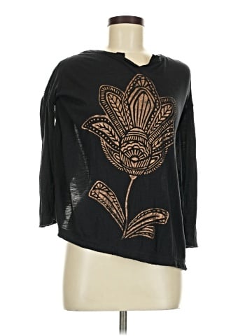 Lucky Lotus 3/4 Sleeve T-Shirt (view 1)