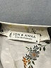 Jon & Anna 100% Polyester Floral Ivory 3/4 Sleeve Blouse Size M - photo 7