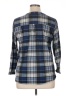 Always Indigo 100% Polyester Blue 3/4 Sleeve Blouse Size 1X - photo 2