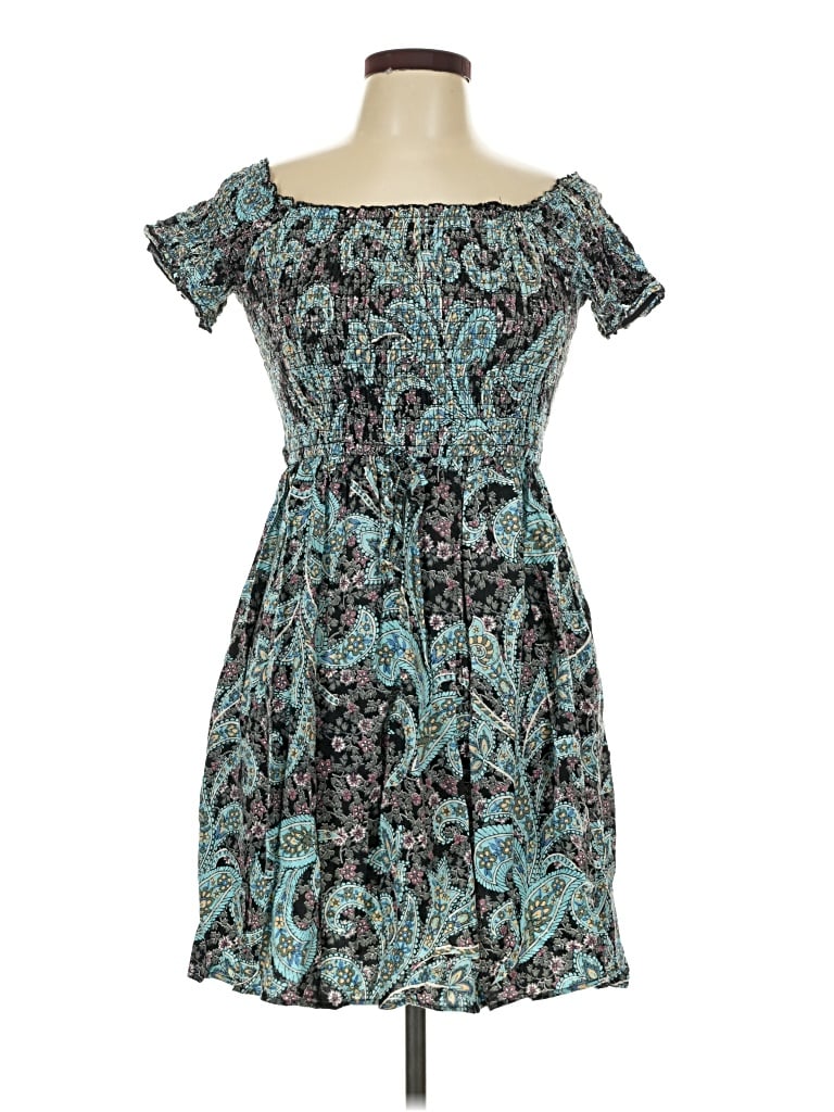 Pre-owned Xhilaration Cocktail Dress In Teal