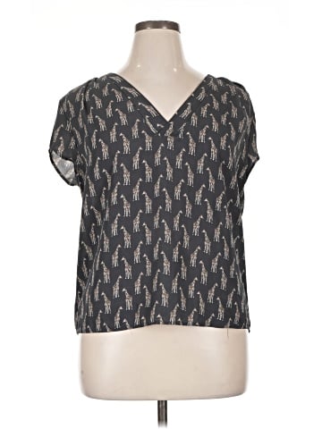 H&M Conscious Short Sleeve Blouse (view 1)
