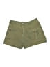 Cider Solid Green Khaki Shorts Size XL - photo 1