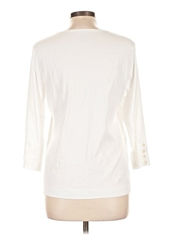 Chico's 3/4 Sleeve T-Shirt (view 2)