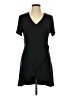 Unbranded Solid Black Casual Dress Size L - photo 1