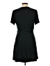 Unbranded Solid Black Casual Dress Size L - photo 2