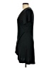 Unbranded Solid Black Casual Dress Size L - photo 5