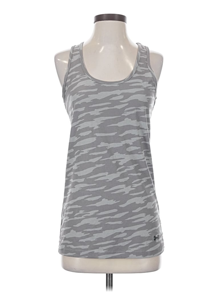 Pre-owned Under Armour Active Tank Top In Gray