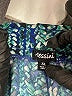 Messini Print Teal Casual Skirt Size XL - photo 4